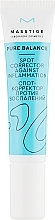 Fragrances, Perfumes, Cosmetics Anti-Inflammation Spot Corrector - Masstige Pure Balance Spot Corrector