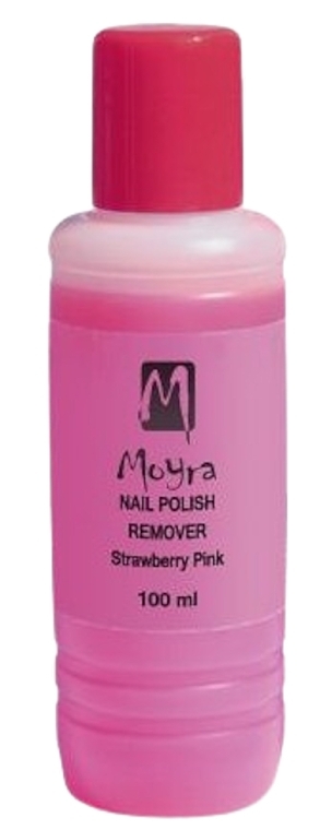 Strawberry Acetone-Free Nail Polish Remover - Moyra Acetone Free Nail Polish Remover — photo N1