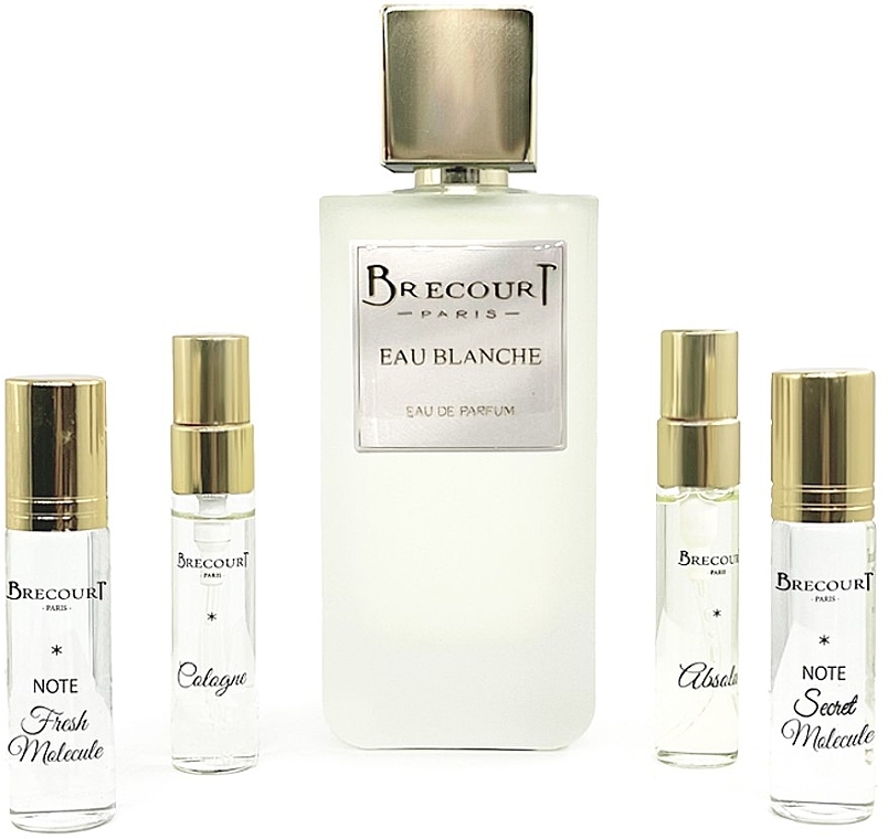 Brecourt Eau Blanche - Set (edp/100ml+edp/2x7ml+edp/2x5ml) — photo N1