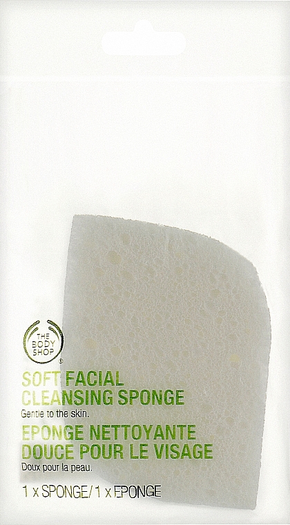 Gentle Cleansing Face Sponge - The Body Shop Soft Facial Cleansing Sponge — photo N1