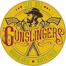 Fragrances, Perfumes, Cosmetics Hair Styling Pomade - Gunslingers Clay Wax