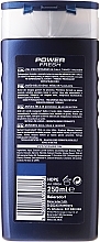 Shower Gel "Power Fresh" - NIVEA Power Fresh — photo N5