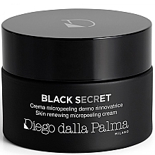 Fragrances, Perfumes, Cosmetics Skin Renewing Micropeeling Cream - Diego Dalla Palma Black Secret Skin Renewing Micropeeling Cream