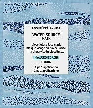 Fragrances, Perfumes, Cosmetics Biocellulose Moisturizing Face Mask - Comfort Zone Water Source Mask