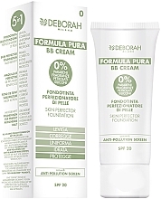 Fragrances, Perfumes, Cosmetics BB-Cream - Deborah Milano Formula Pura BB Cream 5in1