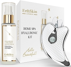 Fragrances, Perfumes, Cosmetics Set - ErthSkin London Home Spa Hyaluronic Kit (serum/60ml + massager/1pcs)