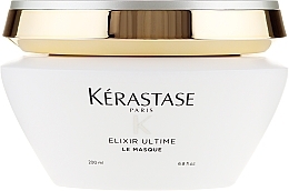 Fragrances, Perfumes, Cosmetics Nourishing Dull Hair Mask - Kerastase Elixir Ultime Le Masque 