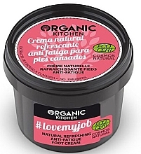 Fragrances, Perfumes, Cosmetics Refreshing Foot Cream "Love My Job" - Organic Shop Organic Kitchen Foot Cream