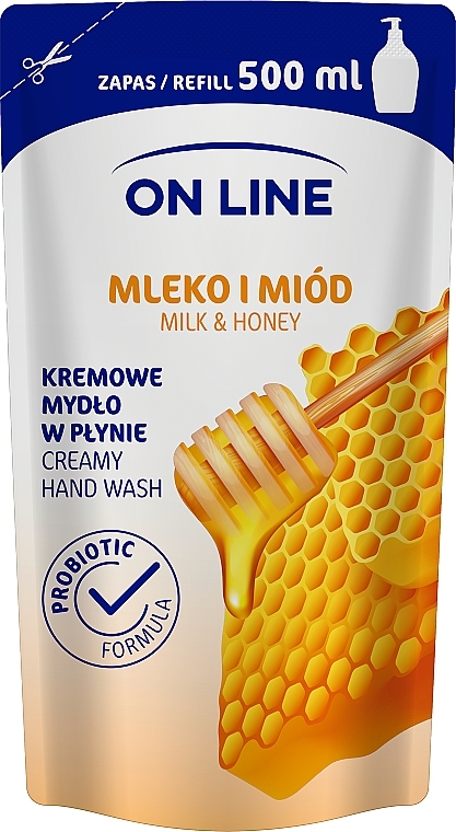 Liquid Soap - On Line Milk & Honey Liquid Soap — photo N1