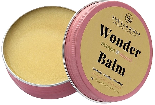 Hair, Body & Hand Balm 'Mango & Monoi' - The Lab Room Miracle Balm Monoi & Mango Balm — photo N2