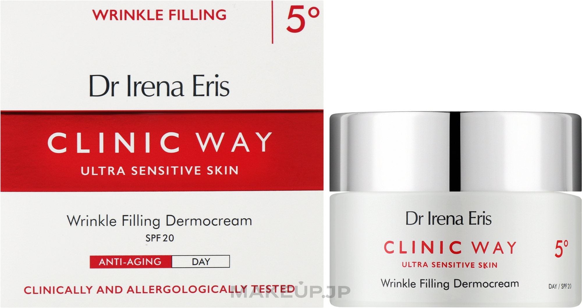 Anti-Wrinkle Day Cream - Dr Irena Eris Clinic Way 5° Intense Anti-Wrinkle Lipid Filling — photo 50 ml