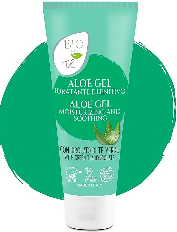 保湿と鎮静効果のあるアロエボディジェル - Pierpaoli Bioconte Moisturizing And Soothing Aloe Gel	 — photo N2