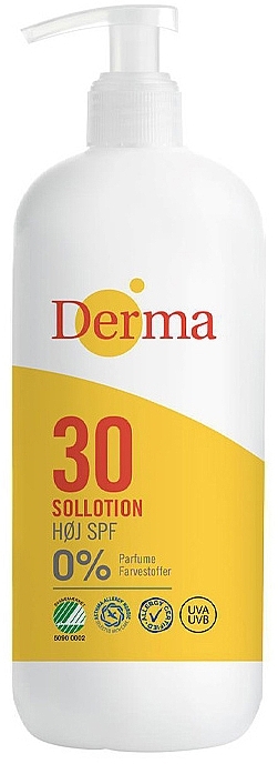 Sun Protective Tanning Lotion - Derma Sun Lotion SPF30 — photo N4