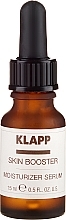 Fragrances, Perfumes, Cosmetics Facial Booster Serum "Moisturizing" - Klapp Skin Booster Intensive Moisturizer Serum 