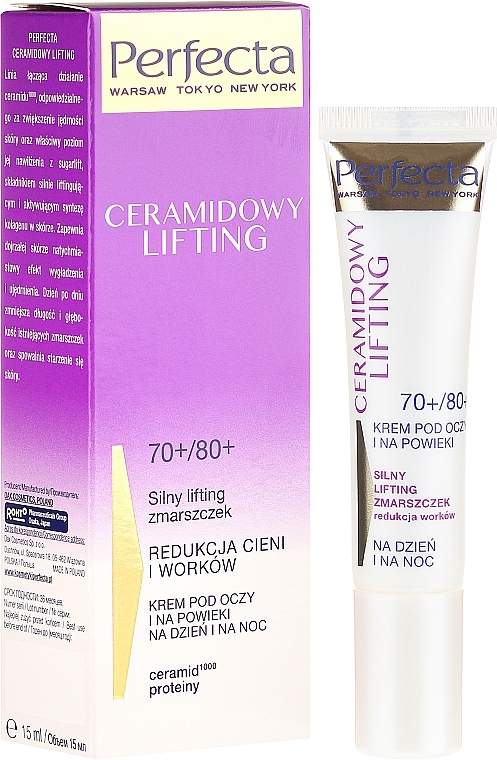 Eye Cream - Perfecta Ceramid Lift 70+/80+ Eye Cream — photo N1