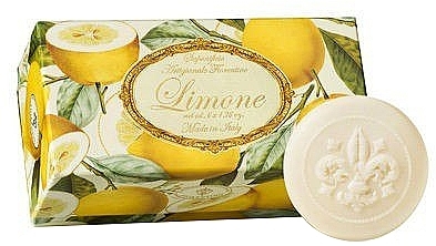 Toilet Soap Set "Lemon" - Saponificio Artigianale Fiorentino Lemon (Soap/6x50g) — photo N3