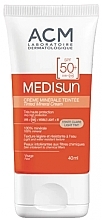 Fragrances, Perfumes, Cosmetics Mineral Foundation SPF 50+ - ACM Laboratoires Medisun Tinted Mineral Cream Light Tint SPF50