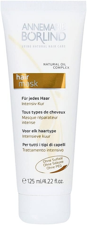 Hair Mask - Annemarie Borlind Natural Oil Complex Intensive Hair Mask — photo N1