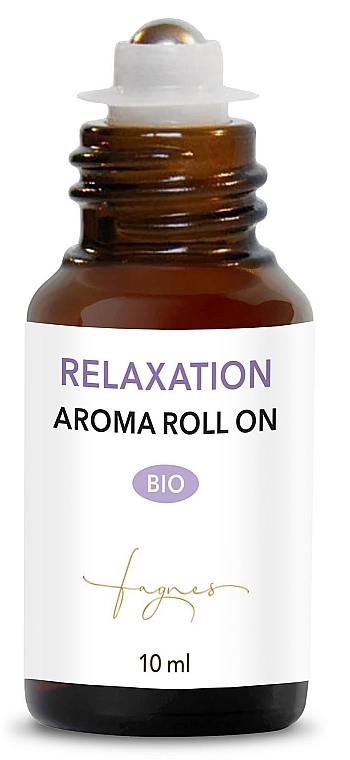 Essential Oil Blend, roll-on - Fagnes Aromatherapy Bio Relaxation Aroma Roll On — photo N2