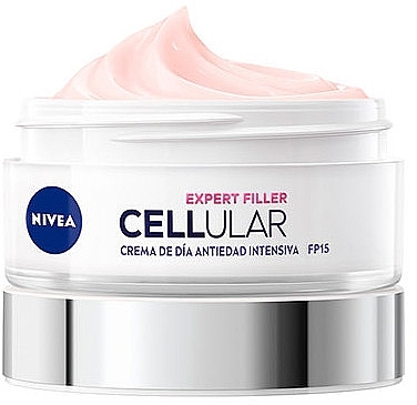 Intensive Rejuvenating Day Cream SPF15 - Nivea Expert Filler Cellular Intensive Anti-Aging Day Cream SPF15 — photo N2