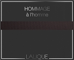 Fragrances, Perfumes, Cosmetics Lalique Hommage a L'Homme - Set (edt 100ml + h/b sh/g 150ml )