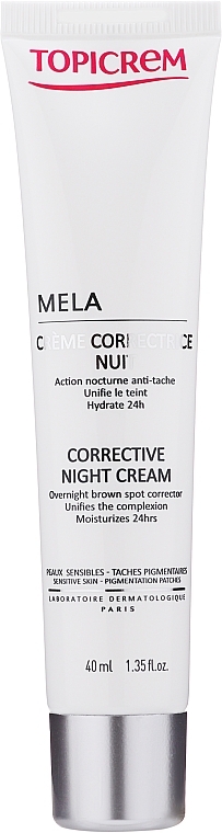 Correcting Night Cream - Topicrem Corrective Night Cream — photo N1