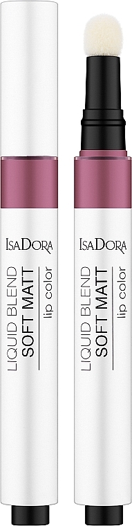 Matte Lipstick - IsaDora Liquid Blend Soft Matte Lip Color — photo N1