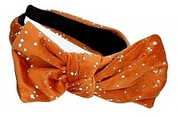 Fragrances, Perfumes, Cosmetics Hair Band 'Bow', FA-5736, orange - Donegal