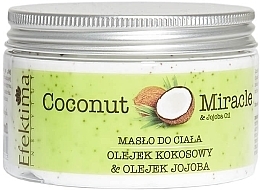Coconut & Jojoba Body Butter - Efektima Instytut Coconut Miracle Body Butter With Coconut & Jojoba Oil — photo N1