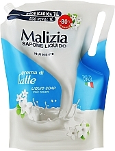 Liquid Soap 'Milk Cream' - Malizia Liquid Soap Crema Di Latte (doypack) — photo N1