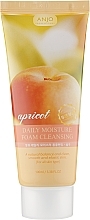 Fragrances, Perfumes, Cosmetics Apricot Extract Face Foam - Anjo Professional Apricot Daily Moisture Foam Cleansing