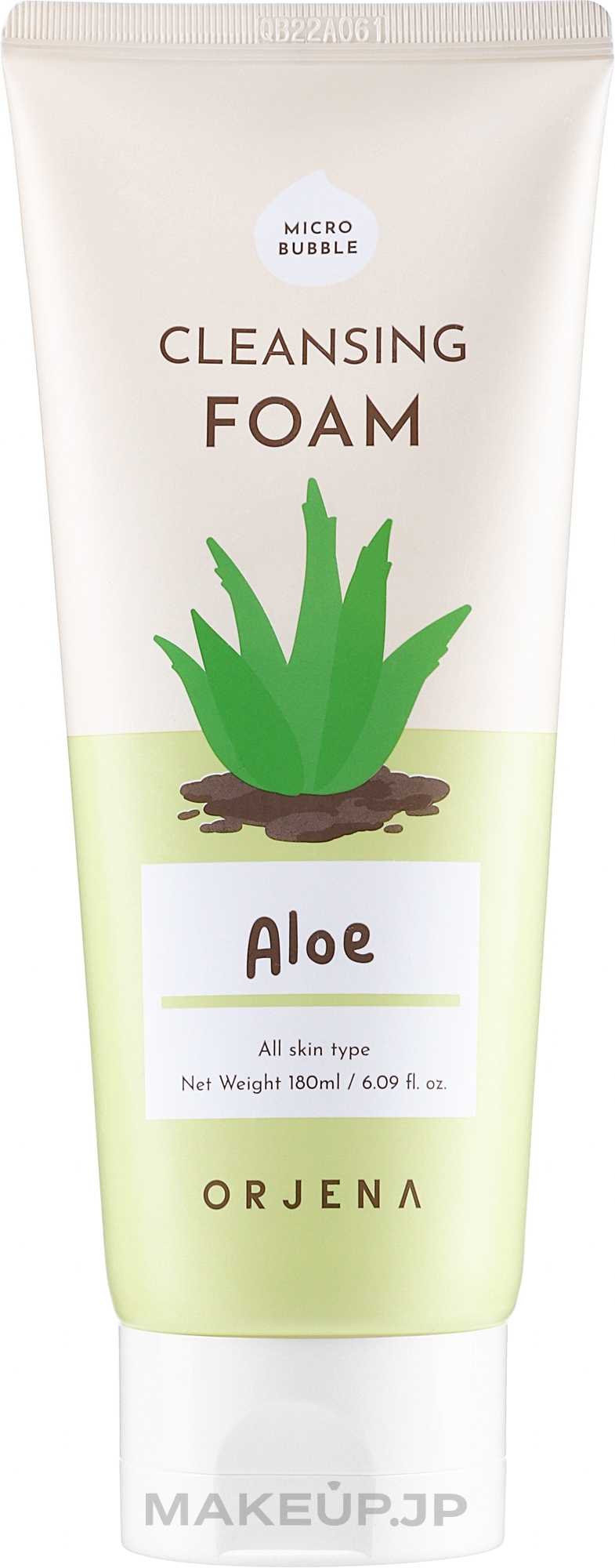 Aloe Face Cleansing Foam - Orjena Cleansing Foam Aloe — photo 180 ml