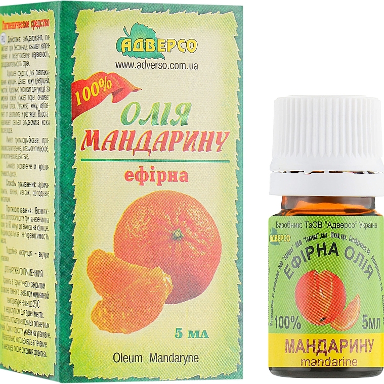 Mandarin Essential Oil - Adverso — photo N2