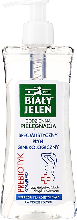 Intimate Hygiene Emulsion with Complex of Prebiotics - Bialy Jelen Hypoallergenic Emulsion For Intimate Hygiene — photo N1