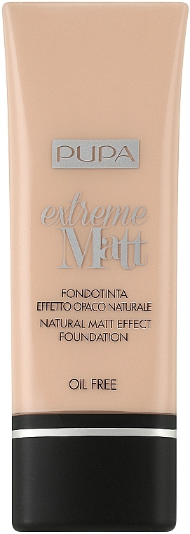 Face Fluid-Foundation - Pupa Extreme Matt Effect Foundation SPF 10 — photo N1