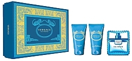 Fragrances, Perfumes, Cosmetics Versace Man Eau Fraiche - Set (edt/50ml + sh/gel/50ml + ash/b/50ml)