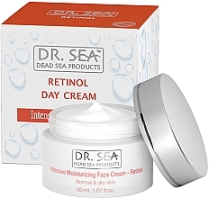 Fragrances, Perfumes, Cosmetics Intensive Moisturizing Retinol Face Cream for Normal to Dry Skin - Dr. Sea Intensive Moisturizing Face Cream With Retinol For Normal And Dry Skin