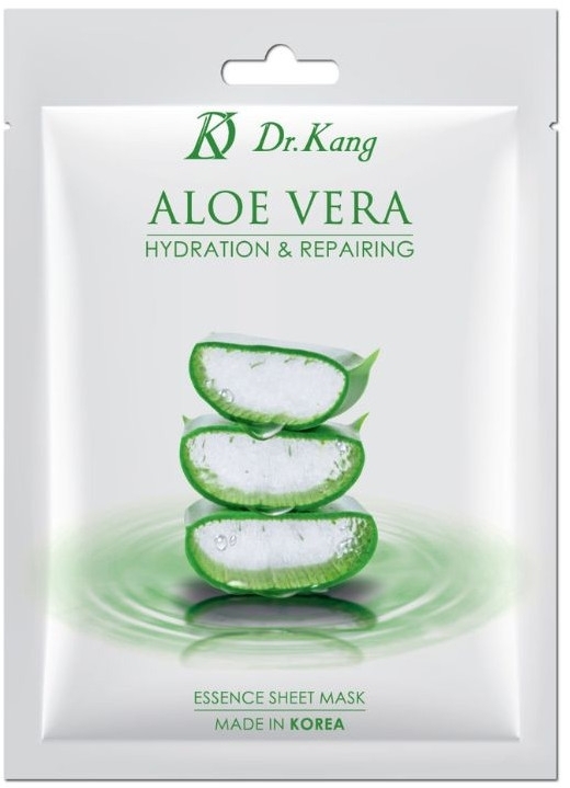 フェイスマスク - Dr. Kang Aloe Vera Essence Sheet Mask Hydration & Repairing — photo 21 g