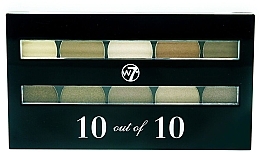 Fragrances, Perfumes, Cosmetics Eyeshadow - W7 Perfect 10 Eyeshadow Palette Browns