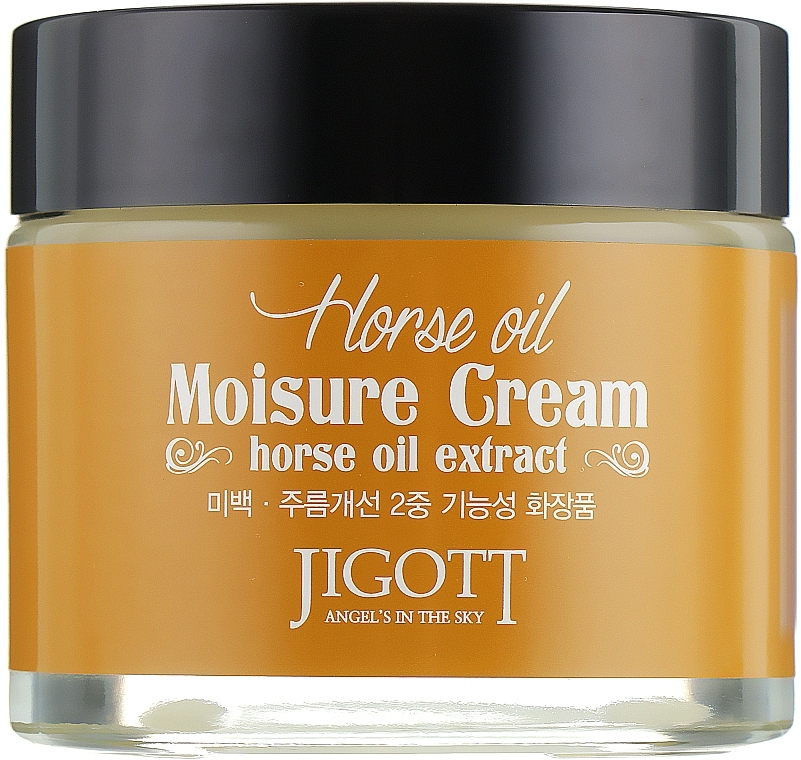 Moisturizing Cream with Horse Oil - Jigott Horse Oil Moisture Cream — photo N2