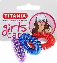 Fragrances, Perfumes, Cosmetics Hair Ring, 3 pcs - Titania Girls Care