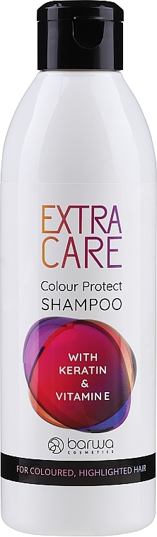 Shampoo for Colored Hair - Barwa Extra Care Color Protective Shampoo — photo N1
