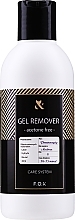 Fragrances, Perfumes, Cosmetics Nail Polish, Gel Polish, Bio-Gel & Acrylic Remover - F.O.X Gel Remover Acetone Free PH 8