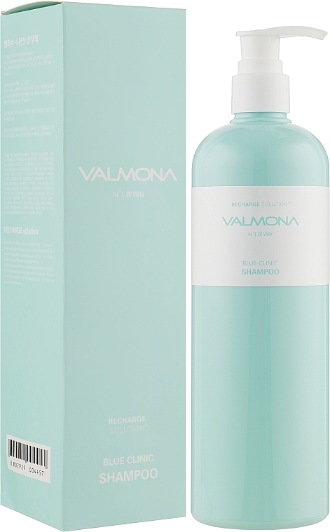 Hydration Shampoo - Valmona Recharge Solution Blue Clinic Shampoo — photo N8