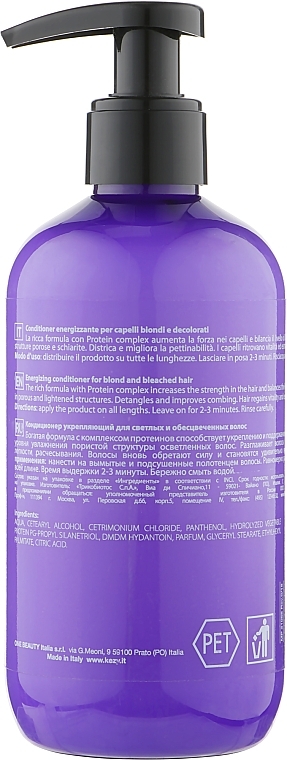 Strengthening Conditioner for Blonde Hair - Kezy Magic Life Blond Hair Energizing Conditioner — photo N2