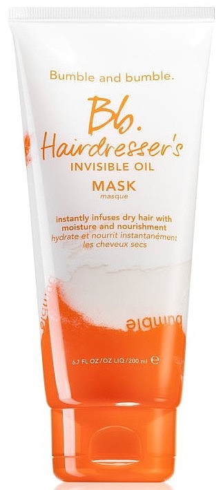 Moisturizing nourishing mask for dry and brittle hair - Bumble and Bumble Hairdresser's Invisible Oil Mask	 — photo N1