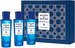 Fragrances, Perfumes, Cosmetics Acqua Di Parma Blu Mediterraneo Arancia Bergamotto Fico Collection Set - Set (edt/30mlx3)