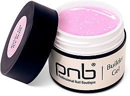 Nail Builder Gel, pink - PNB UV/LED Builder Gel Ice Rose — photo N1