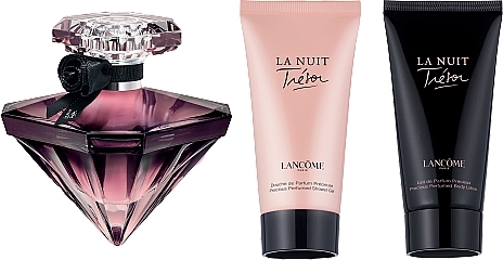 Lancome La Nuit Tresor - Set (edp/50ml + b/lot/50ml + sh/gel/50ml) — photo N3