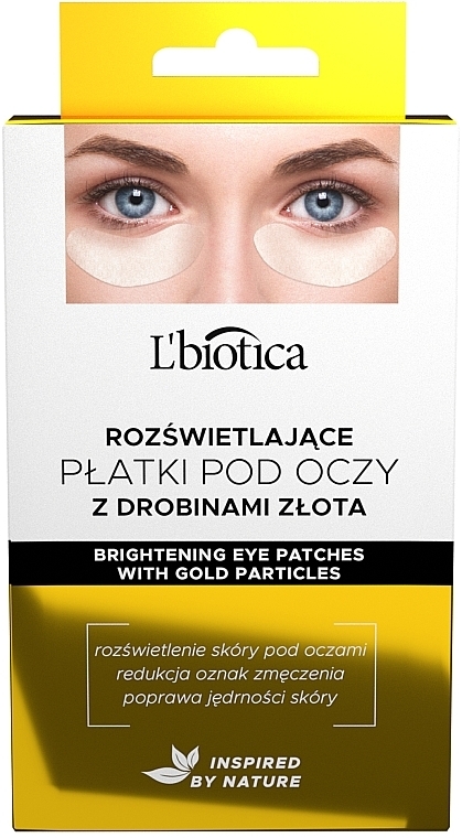 Collagen Eye Patch - L'biotica Home Spa Peel-off — photo N1